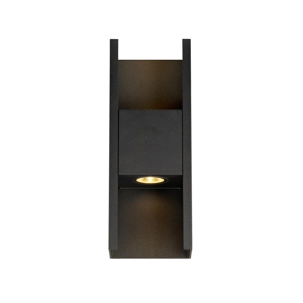 Wandstrahler Flatt schwarz SLV 4024163306522