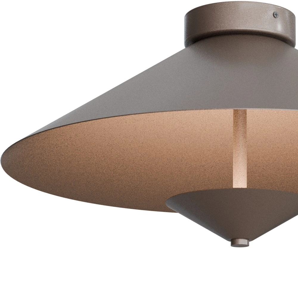 Deckenlampe Ceppo kakaobraun Ø 45 cm Masterlight 8718121389677