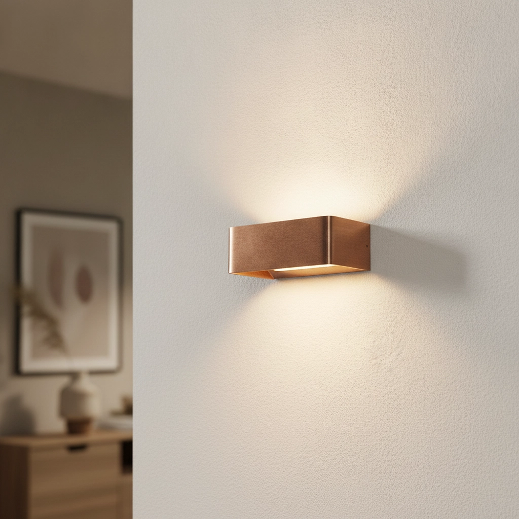 Bronze up- & downlighter Mainz