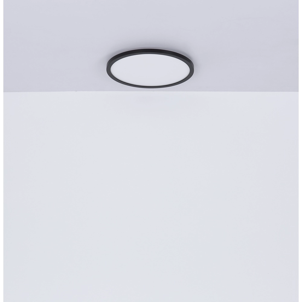 Deckenlicht Sapana Ø 29,4 cm schwarz Globo 9007371411405
