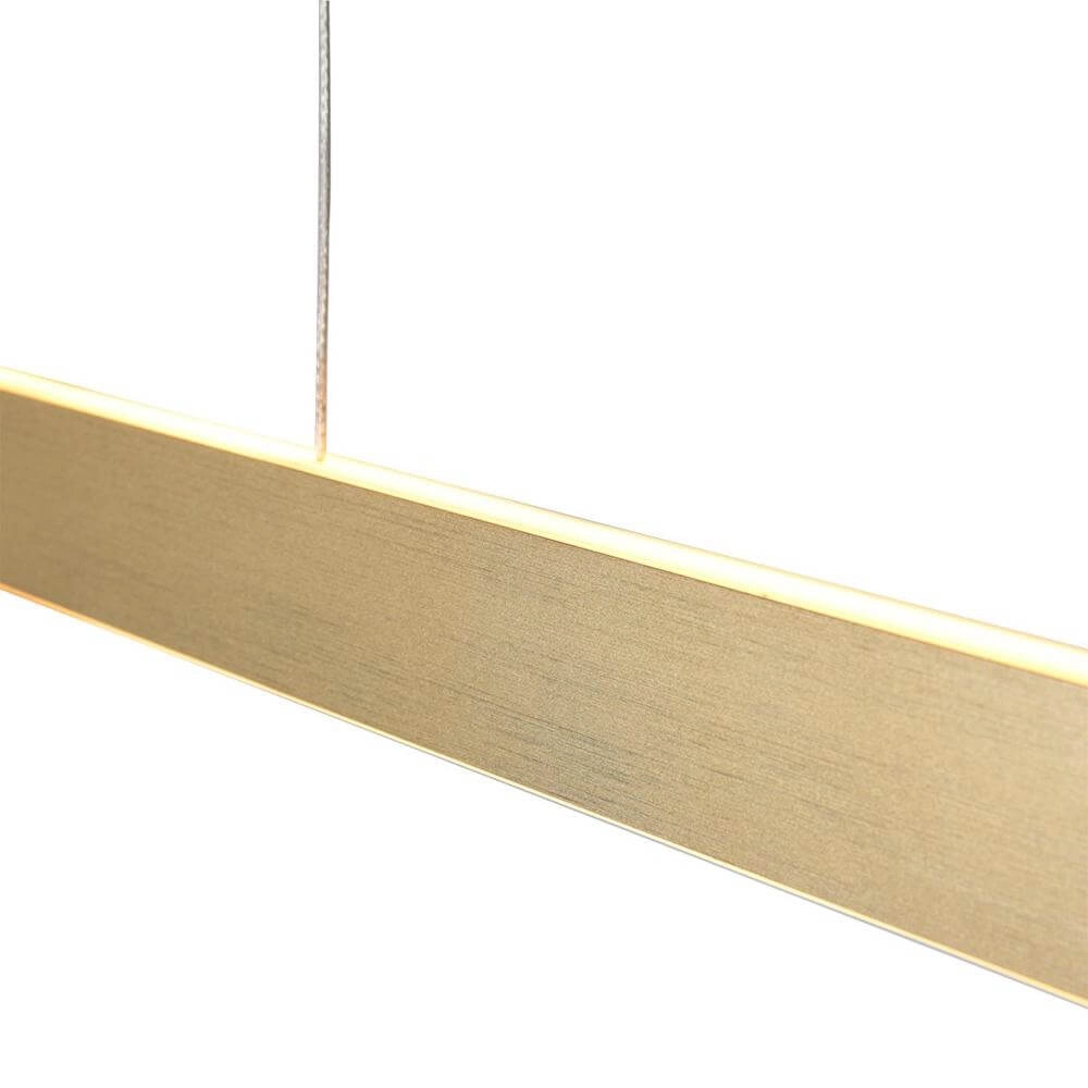 Design-Pendelleuchte BrightLine 120cm gold Steinhauer 8712746178180