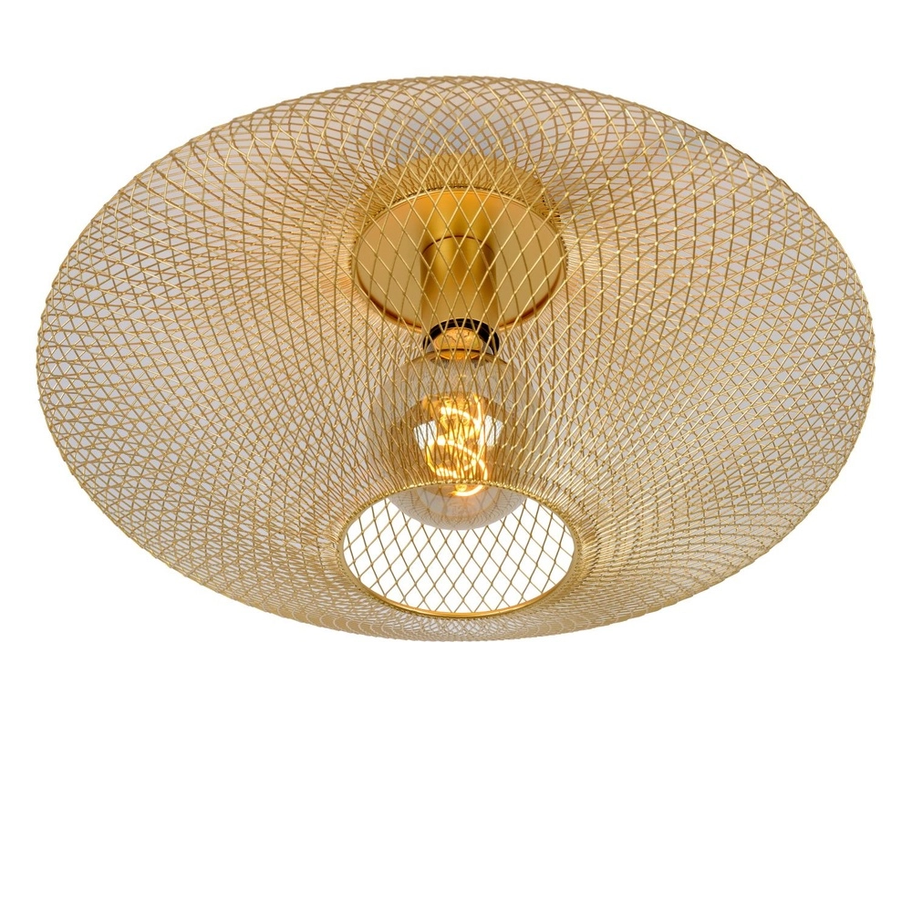 Netzdeckenlampe Mesh Gold Lucide 5411212211361