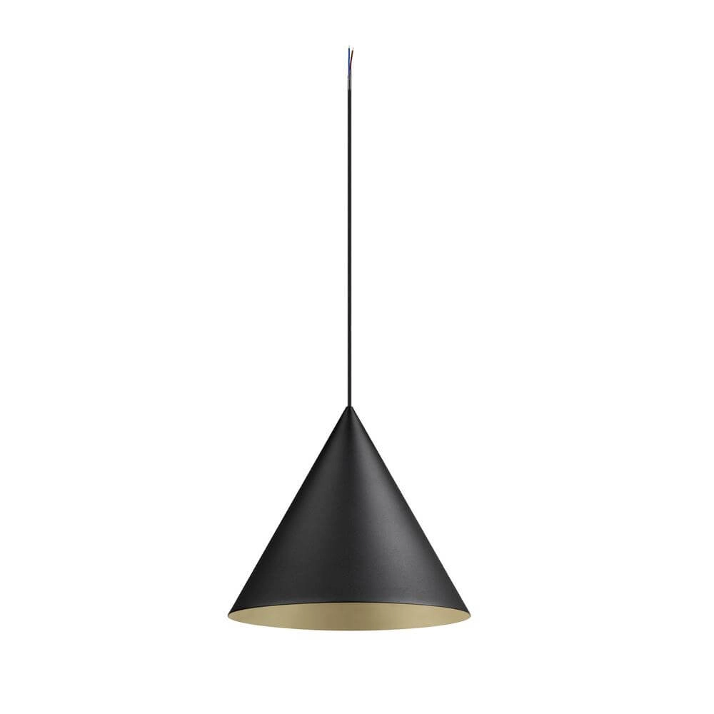 Pendelleuchte Magico 38 schwarz mit gold Ø 38cm SLV 4024163297141
