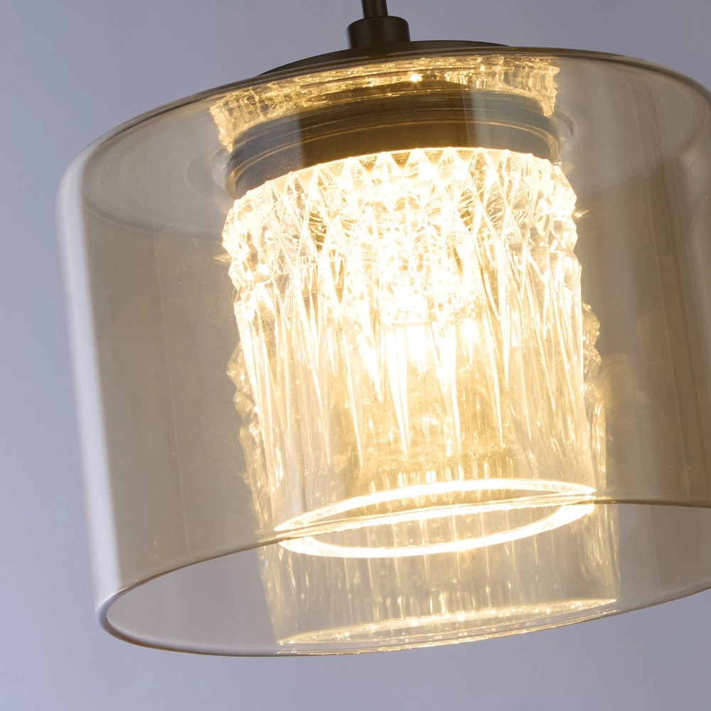 Design-Pendellampe Tumblers Nur Bronze Searchlight 5,05342E+12