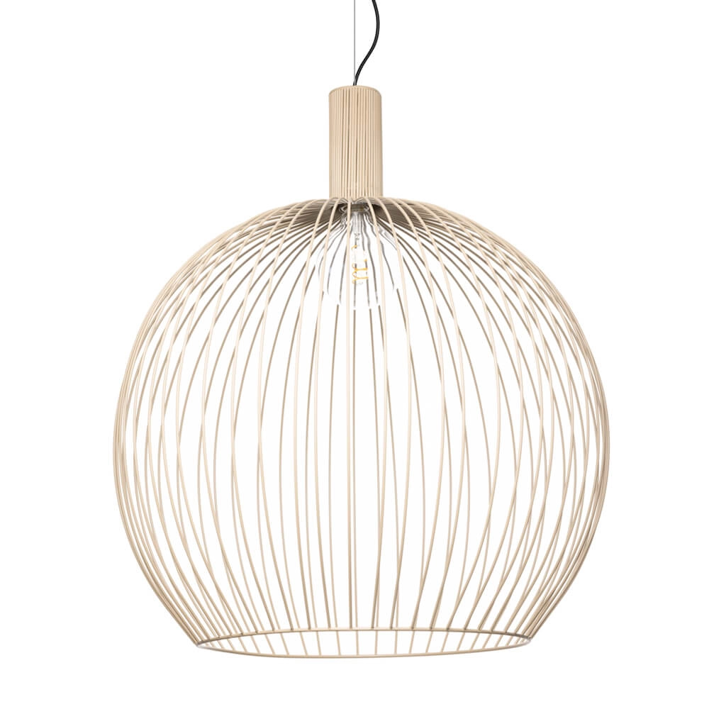 Sandfarbene Hängelampe Wire Sand Ø 70cm ETH 8720195307143