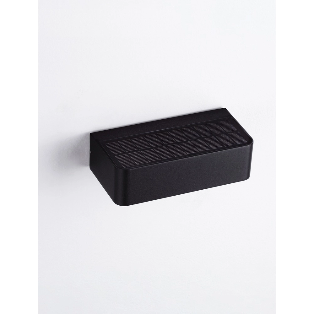 Solar-Wandleuchte Videno anthrazit Lyora 5212017449856