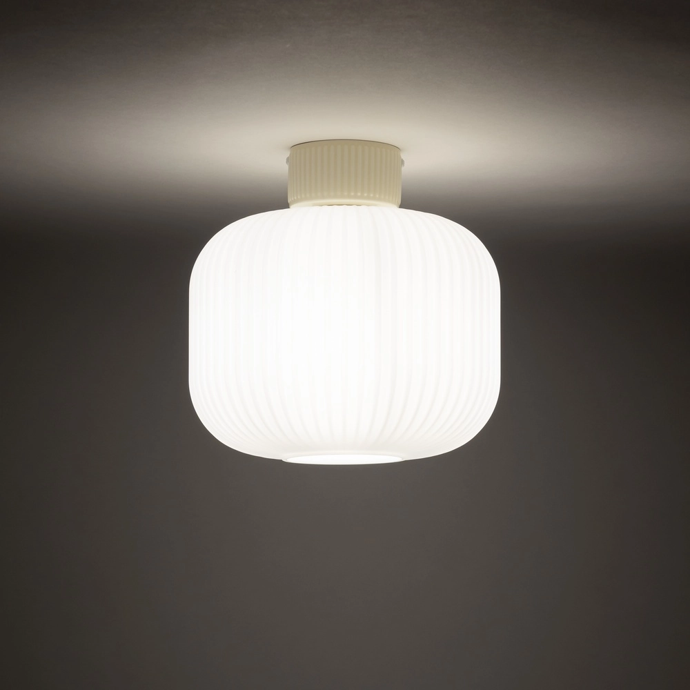 Deckenlampe Aurora Ø 25 cm sandbraun Lyora 5903139119702