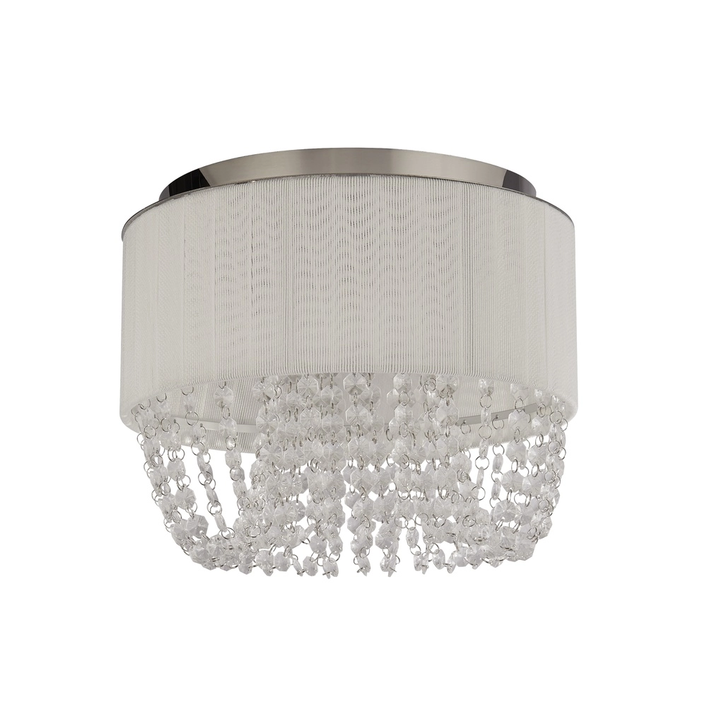 Deckenlampe Bellano chrom Ø 30cm Searchlight 5053423306834