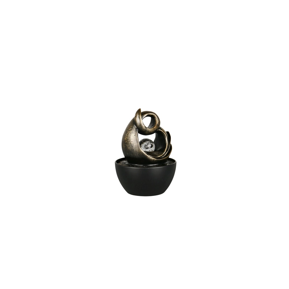 Tischlampe Luma Braun Trio 4017807691375