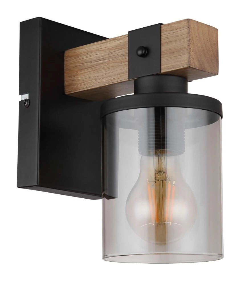 Wandleuchte aus Holz Lila Globo 9007371440719