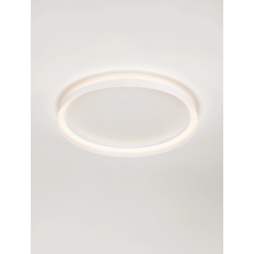 Design-Deckenleuchte Ormi Ø 60cm weiß
