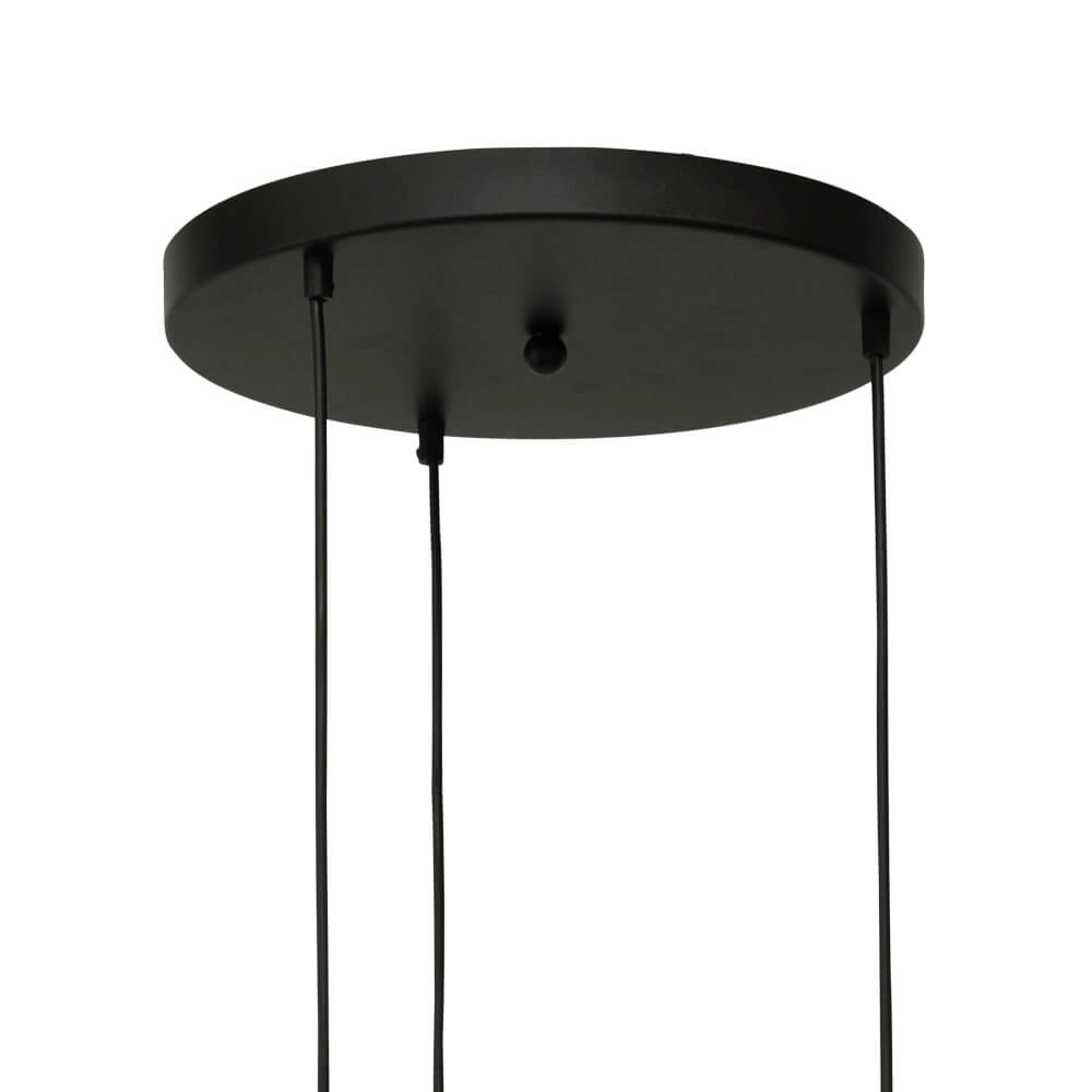 Pendelleuchte Lava 3x Klarglas Ø 22,5cm Masterlight 8718121286396
