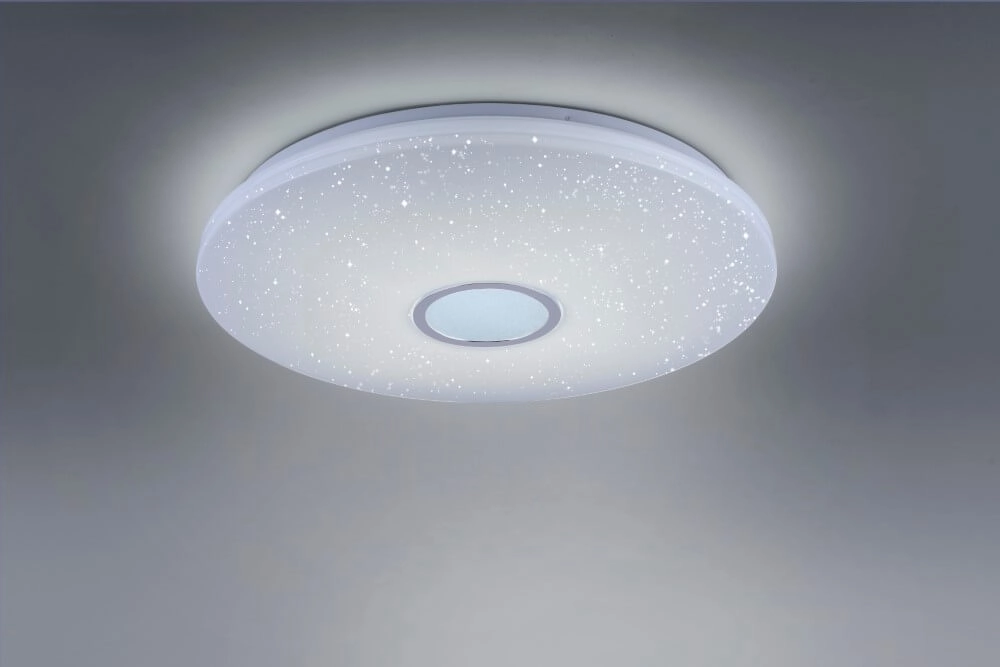 Deckenleuchte Jonas 59 cm – Sterneffektweiß 3000–5000 K Just Light 4043689947095