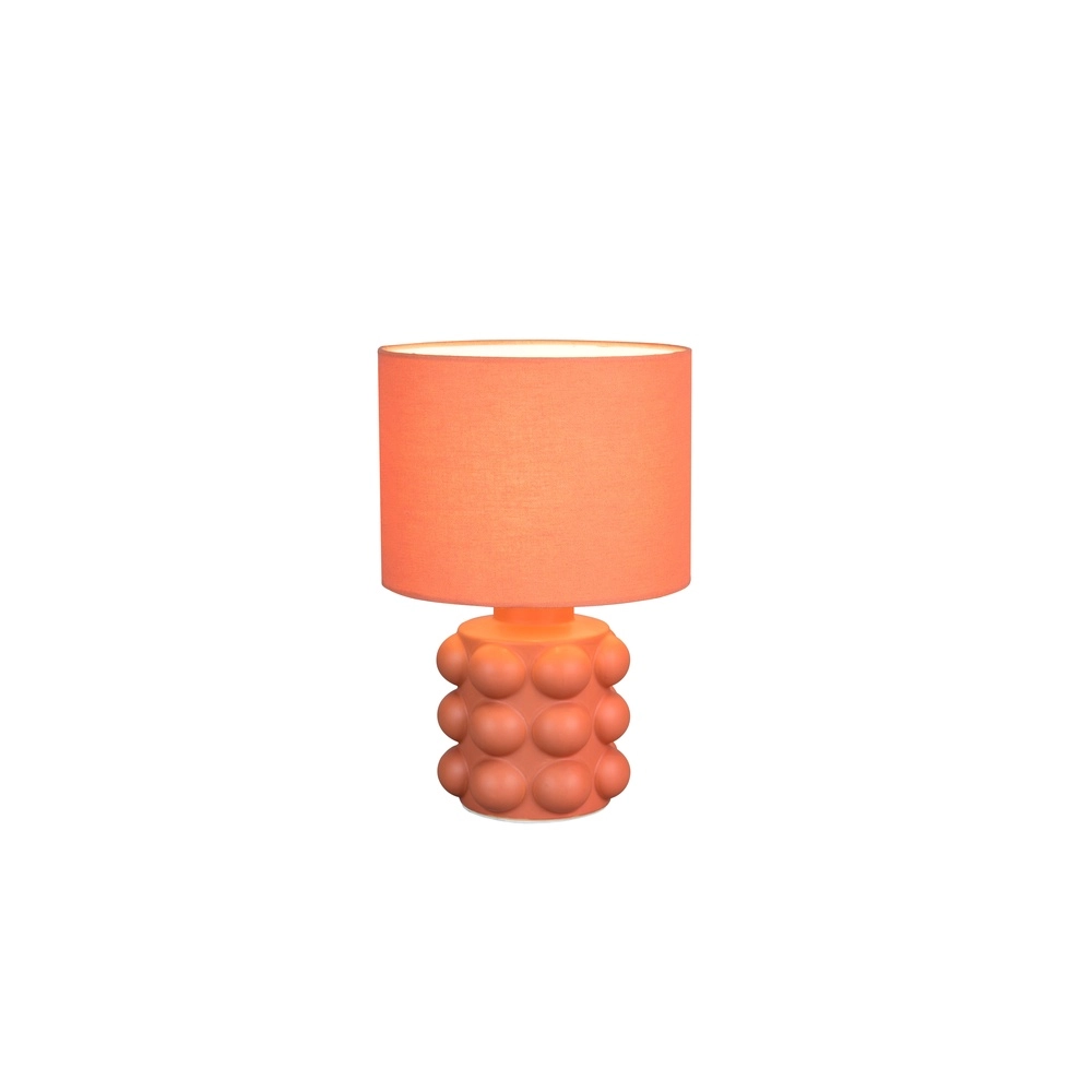 Tischlampe Kate orange Ø 20cm Trio 4017807662559