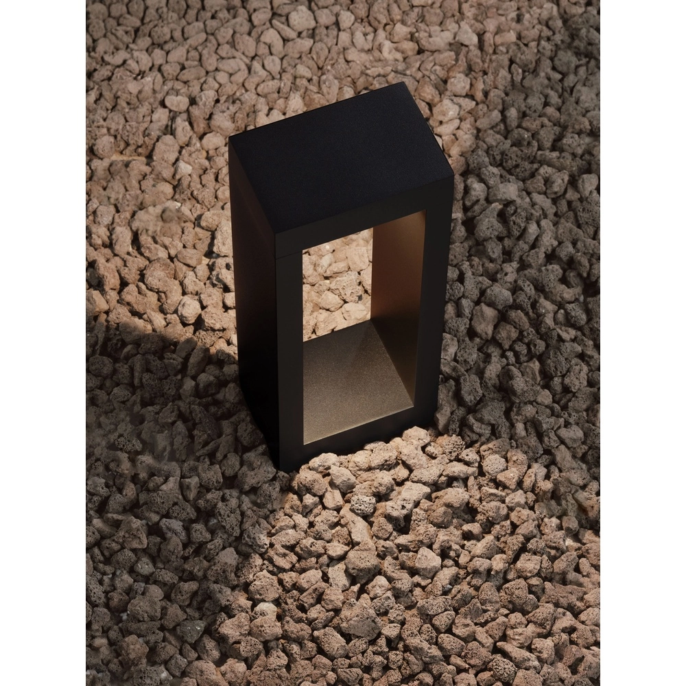 Schwarze Gartenlampe Dolix 30cm - 3000K Lyora 5212017488169