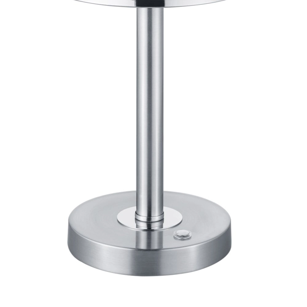 LED Tischlampe Lampenschirm Berlin grau Trio 4017807371758