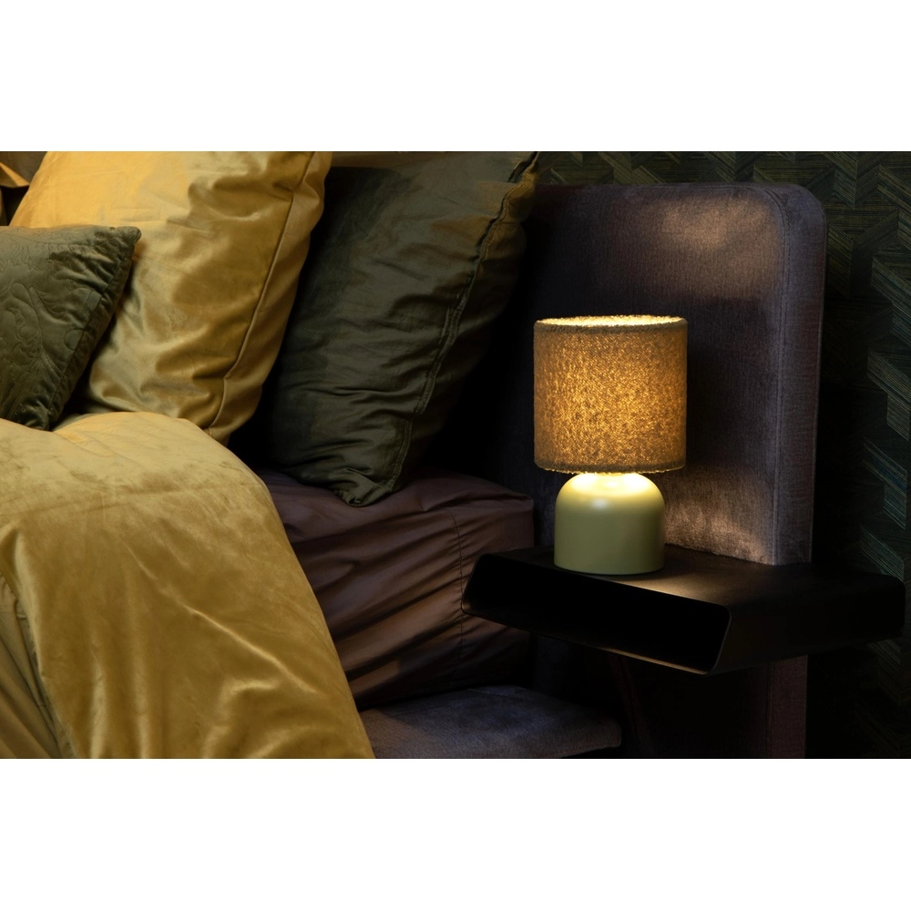 Tischlampe Woolly Grün Lucide 5411212105868