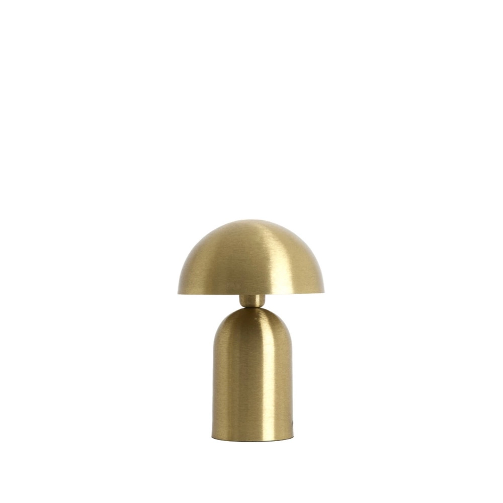 Design-Tischlampe Tolima Massives Gold Ø 23 cm