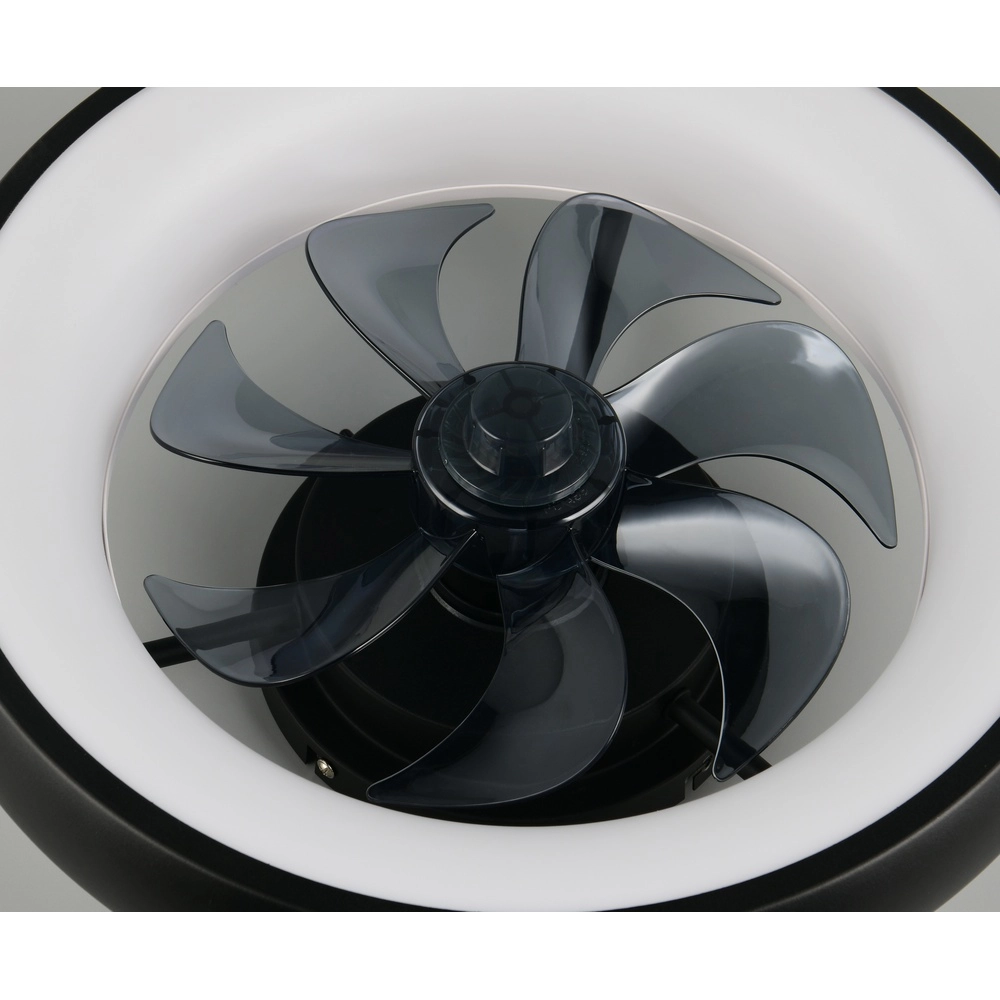 Eleganter Ventilator Muonio Schwarz Trio 4017807688221