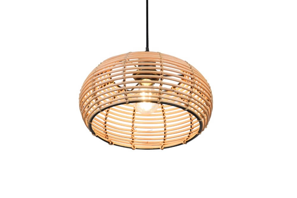 Rattan Pendelleuchte Inga Ø 30cm Trio 4017807544817