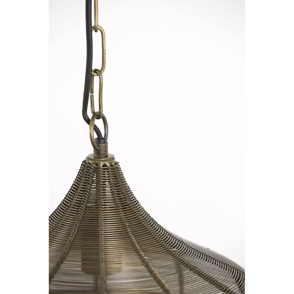 Pendellampe Alvaro Bronze Ø 36 cm Light & Living 8717807634100