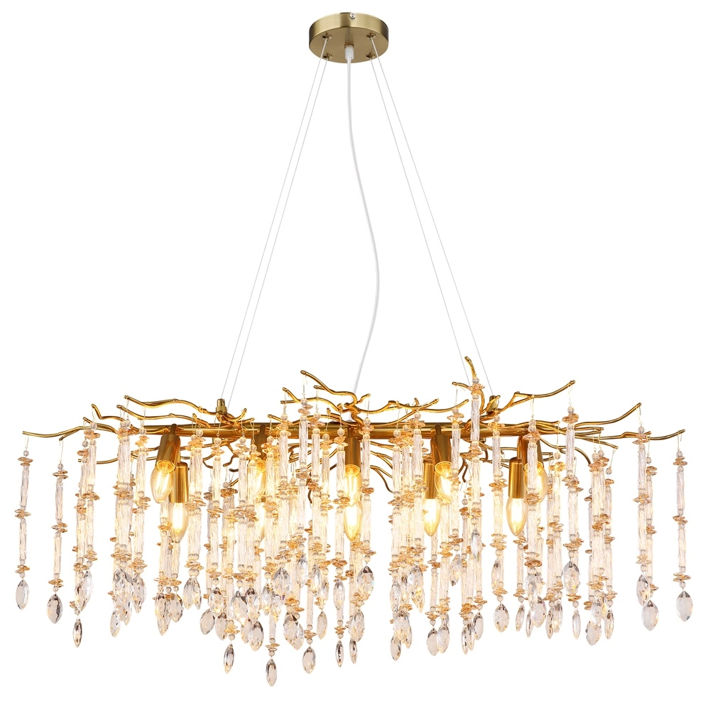 Pendellampe Gloria 100 cm Gold Globo 9007371578993