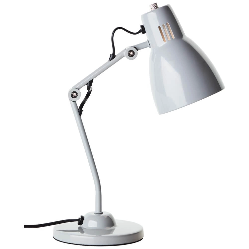 Tischlampe Bailie grau Brilliant 4004353412417
