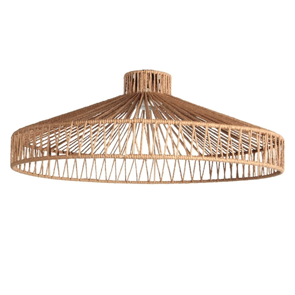 Pendellampe Ropex mit Rattan-Schattierung Ø50 cm Steinhauer 8712746182767
