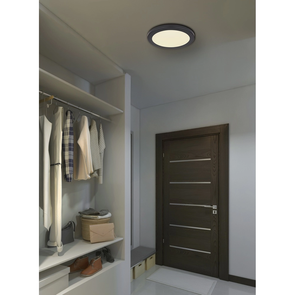Design-Deckenlicht Lasse schwarz Ø 29,8 cm Globo 9007371414161