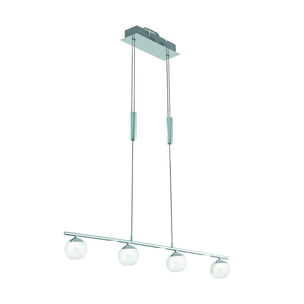 Pendellampe Borriol 4-Licht Chrom