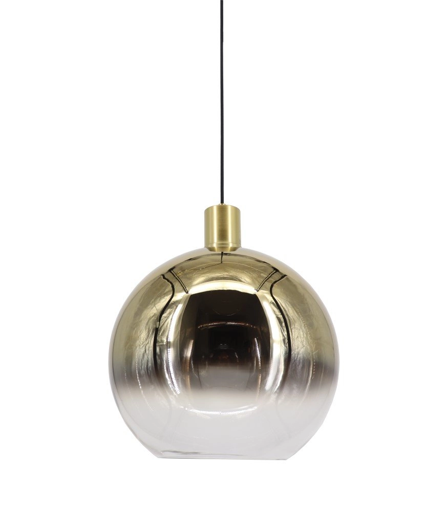 Gold Pendelleuchte Rosario Ø 30cm