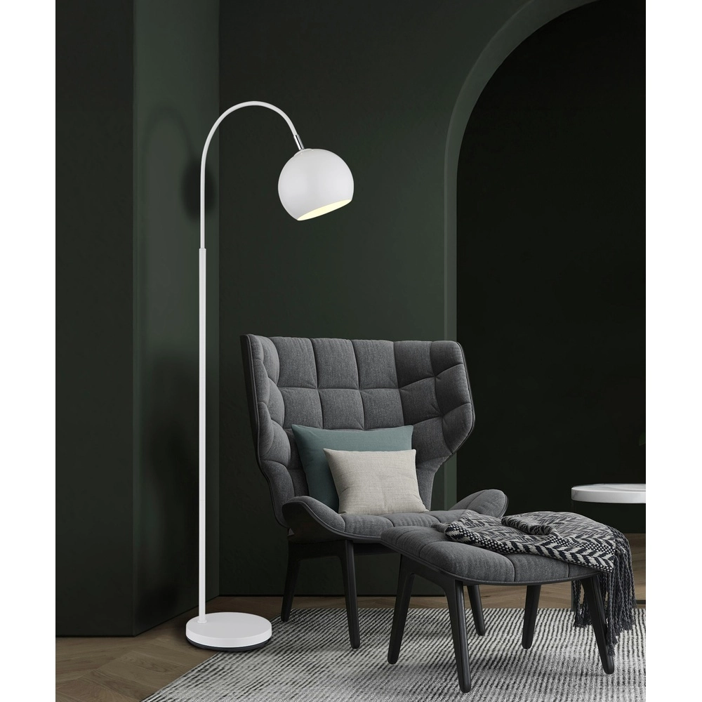 Design-Stehlampe Benno Weiß Globo 9007371516933