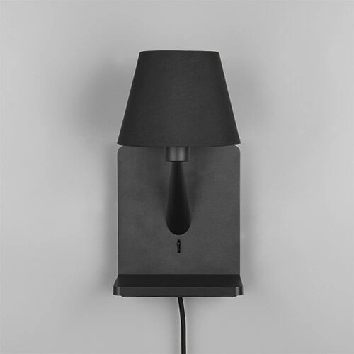 Schlankes Nachtlicht Comfort schwarz - mit USB Trio 4017807614763