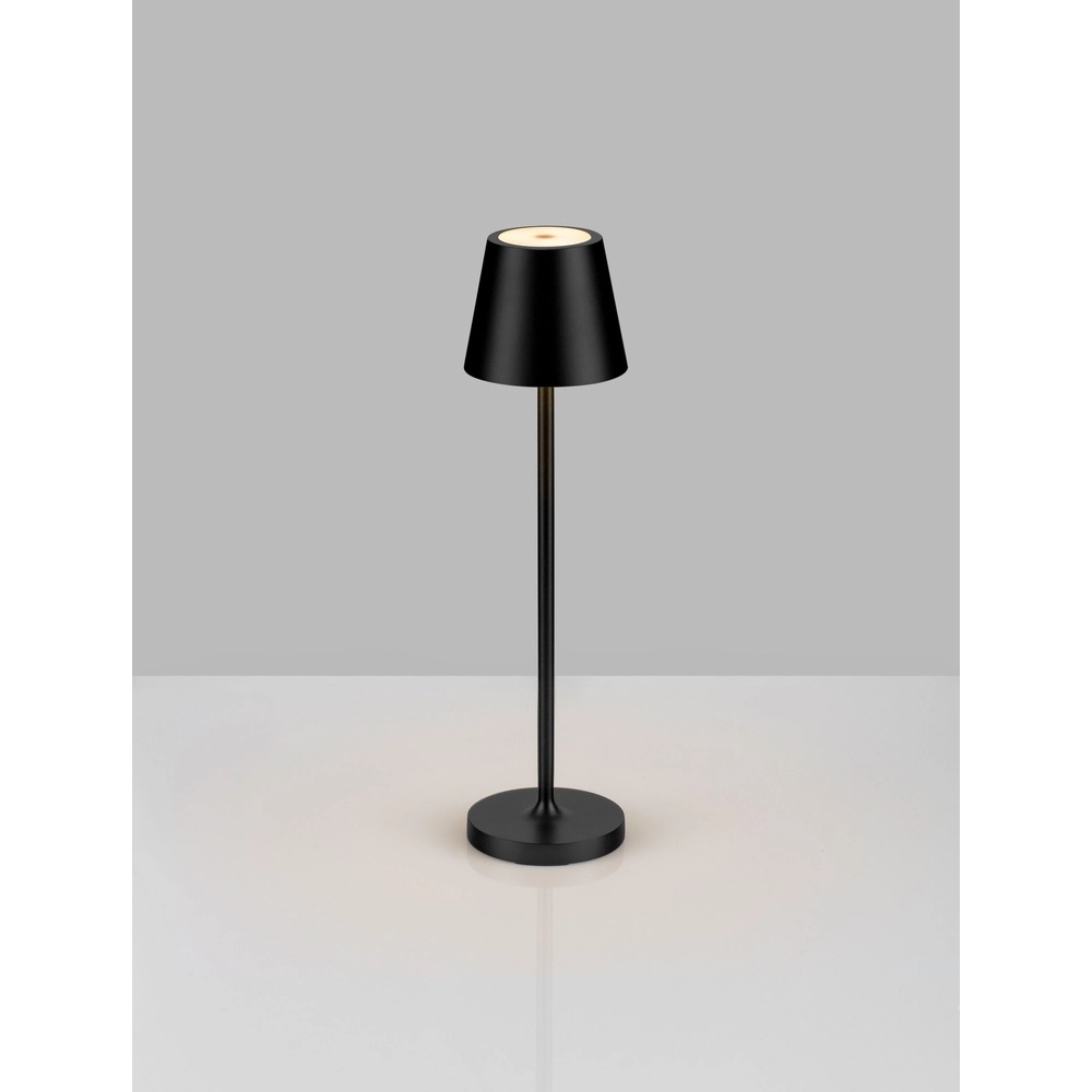 Tischlampe Petit Schwarz wiederaufladbar