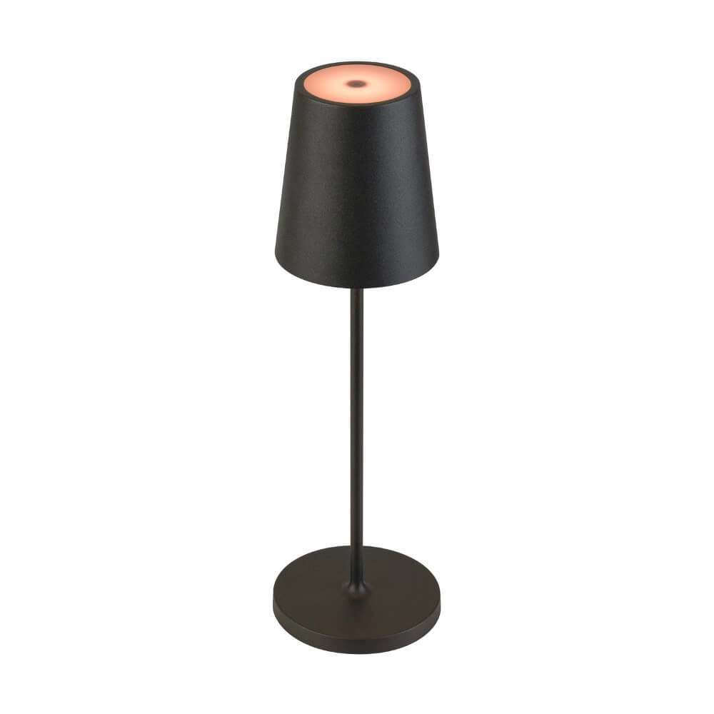 Tischlampe für den Außenbereich Vinolina Two schwarz - wiederaufladbar SLV 4024163288323