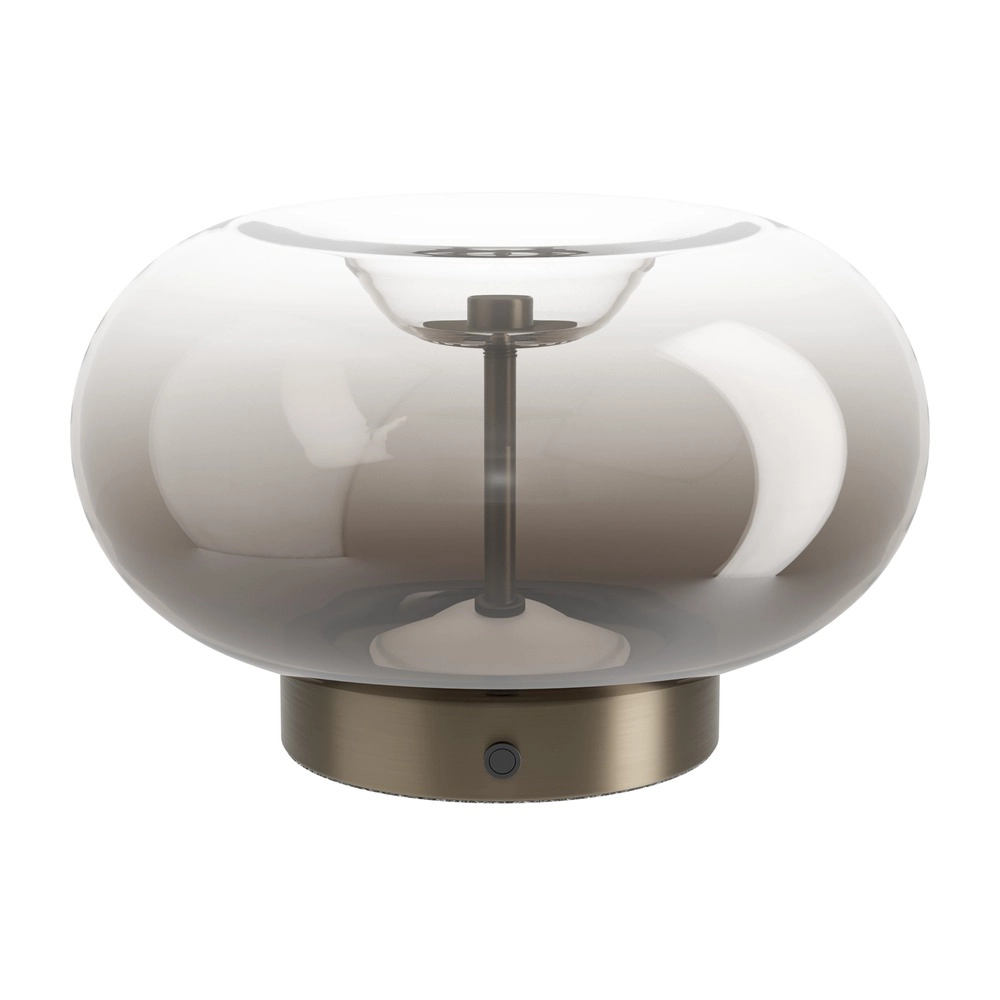 Einzigartige Tischlampe Optica 1 Bronze Eglo 9008606391042