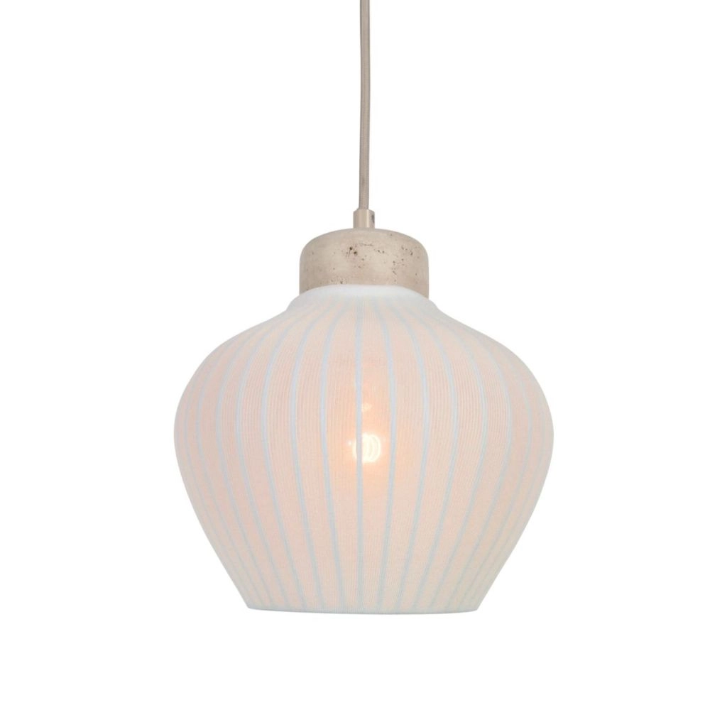 Pendellampe Travino sandbraun Ø21 cm Steinhauer 8712746184365