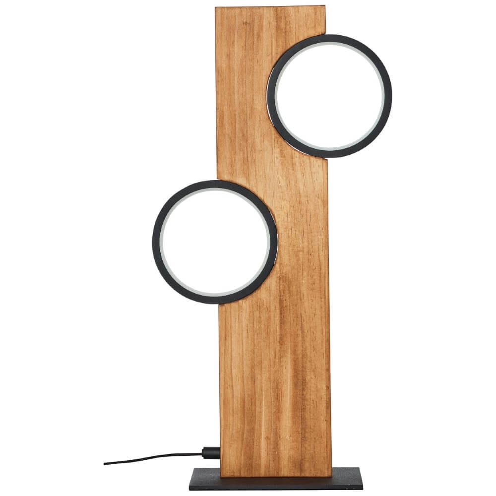 Tischlampe Cheesy Holz Brilliant 4004353429606
