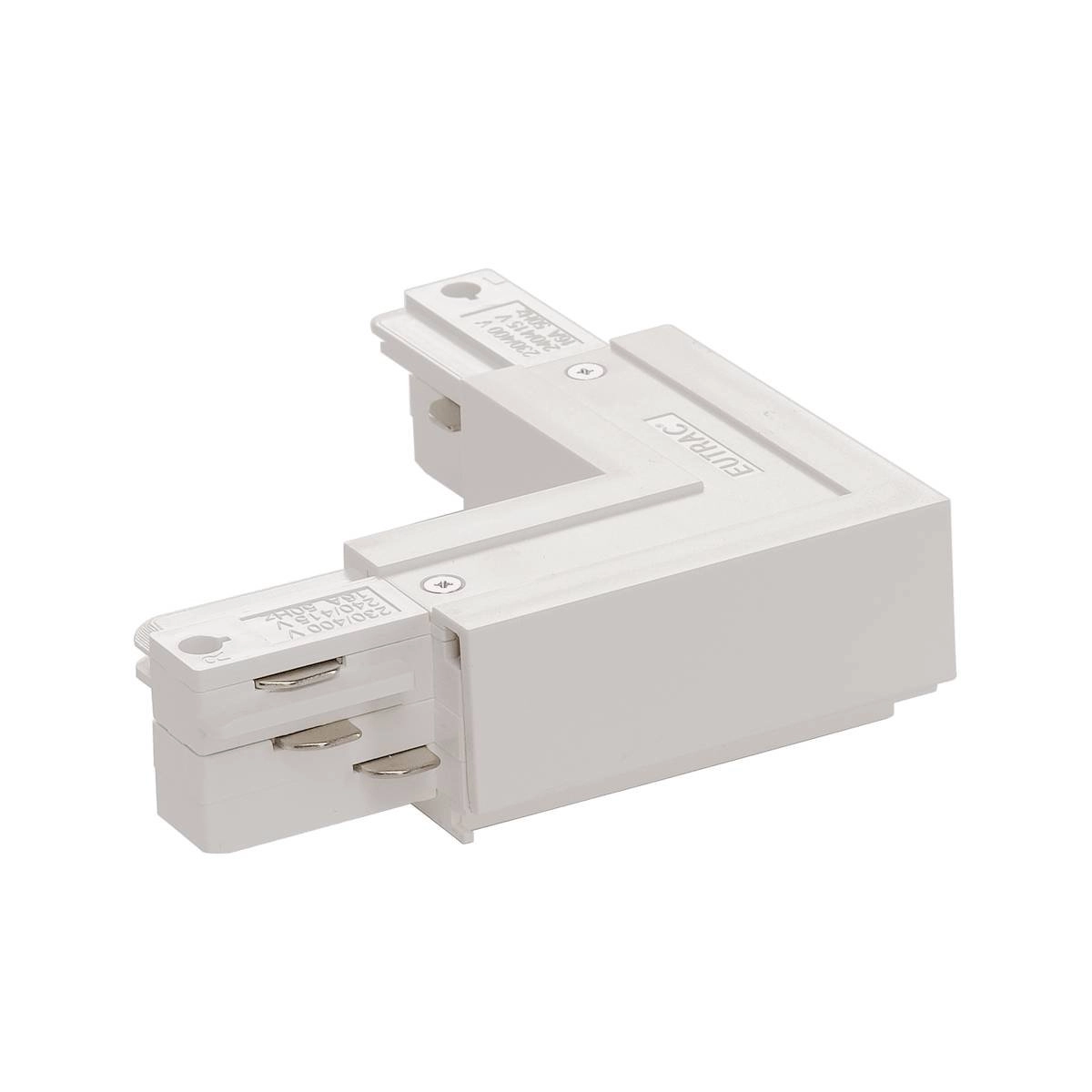 3 Phasen L-Connector 1 Erde draußen weiß SLV 4024163200042