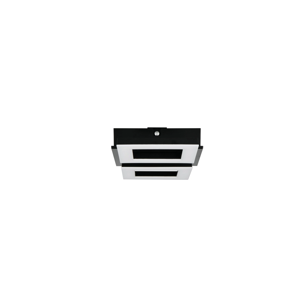 Design-Deckenlampe Cemi Quadratschwarz Trio 4017807704310