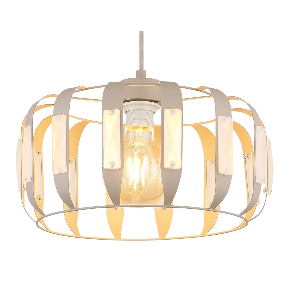 Design-Pendellampe Arlen Sandbraun Globo 9007371592555
