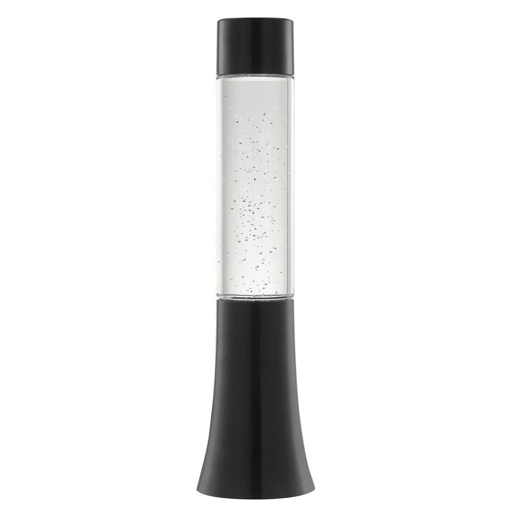 Lavalampe Glitter-Tower Schwarz Brilliant 4004353477454