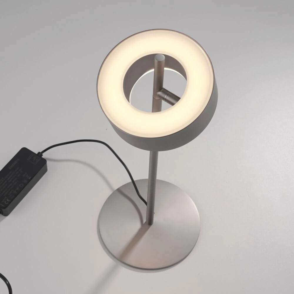 Tischlampe aus Aluminium Q-Rotate Design Paul Neuhaus 4012248383223