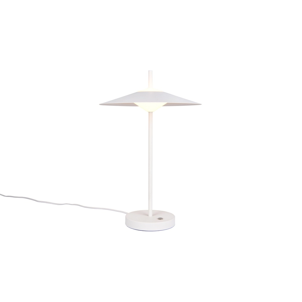 Design-Tischlampe Amalo Weiß