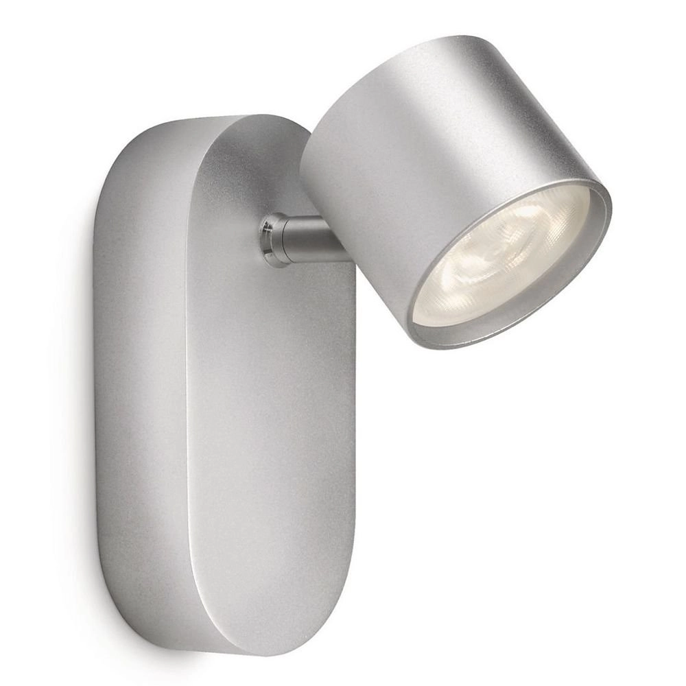 LED-Wandleuchte My Living Star Metallgrau Philips 8718291444855