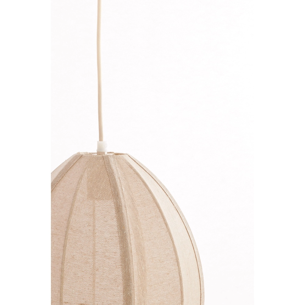 Japandi-Pendellampe Milatos Ø 28,5 cm - 1x E27 Light & Living 8717807743079