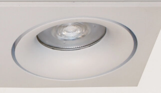 Weißer Einbau Spot Alice doppelt Artdelight 8719831735143