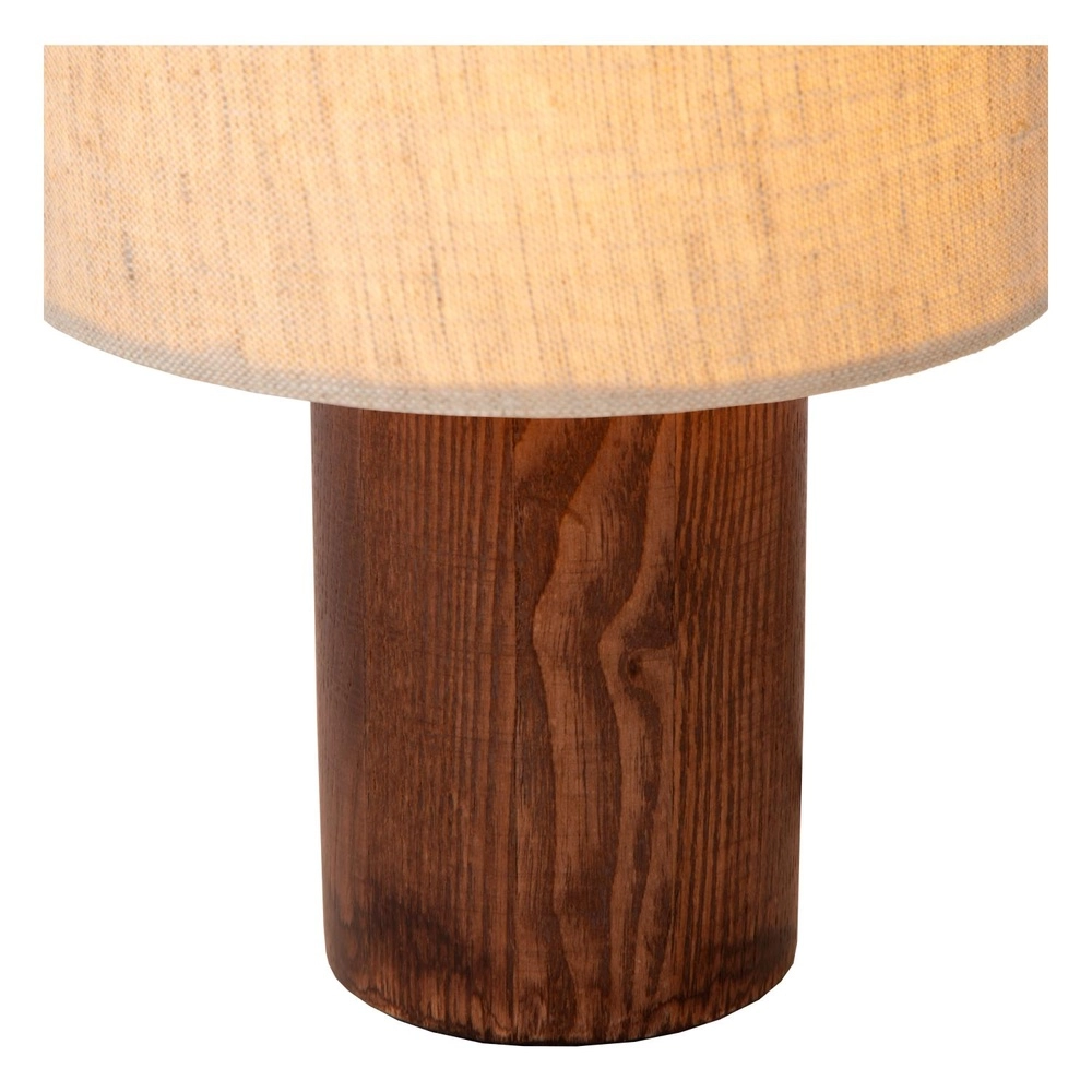 Tischlampe Tachina Holz E14 Lucide 5411212061508