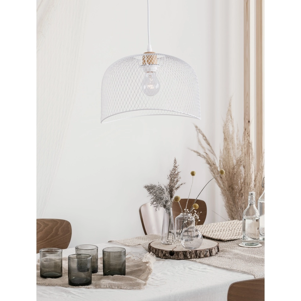Käfig-Leuchte Lyron weiß Lyora 5212017436344
