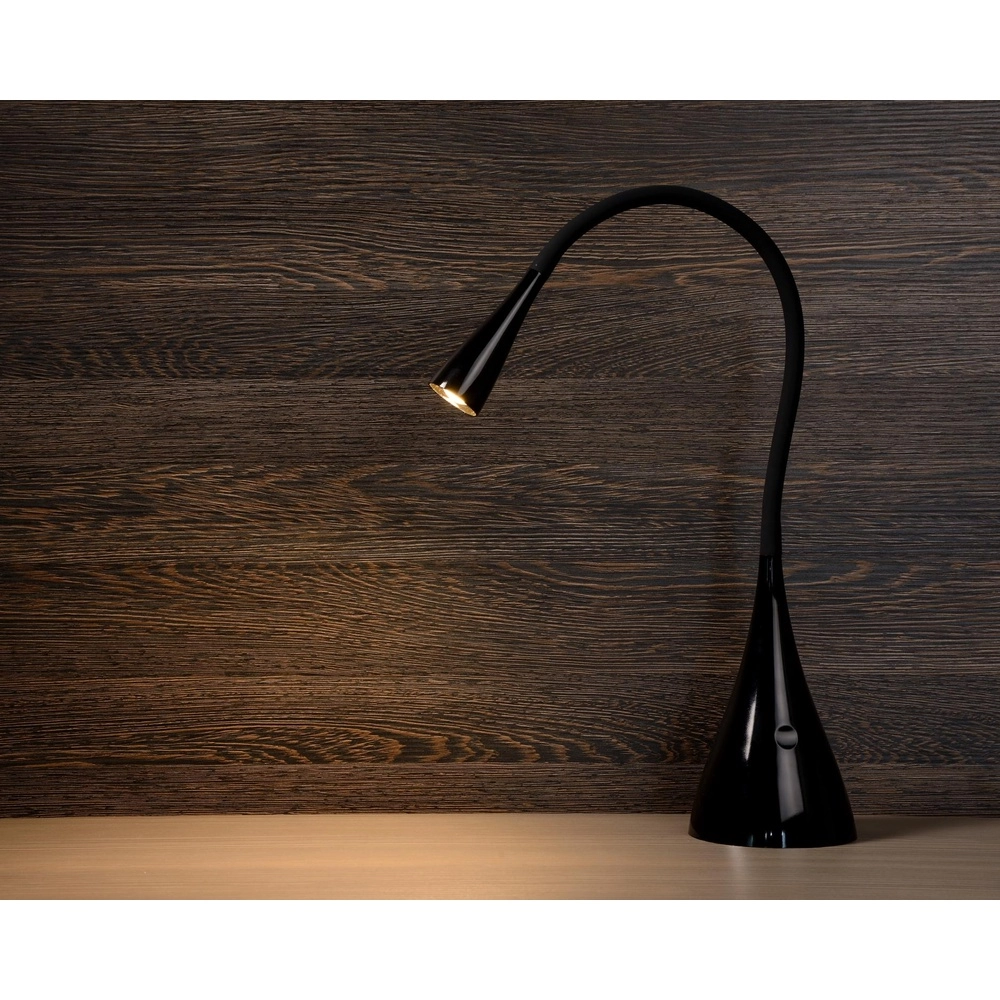 Schreibtischlampe Zozy Schwarz Lucide 5411212185389